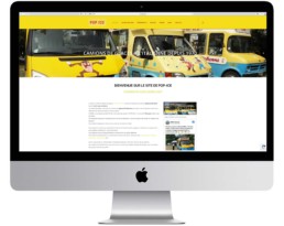 creation site internet pop ice noirmoutier camion de glace netcom informatique