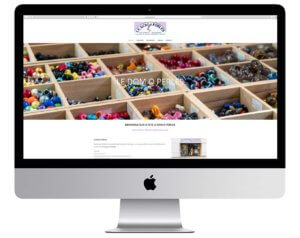 réalisation site internet le dom o perles a aizenay vente bijoux netcom informatique