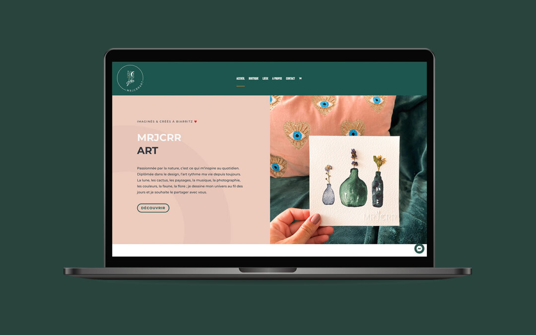 Site internet de Mrjcrrart
